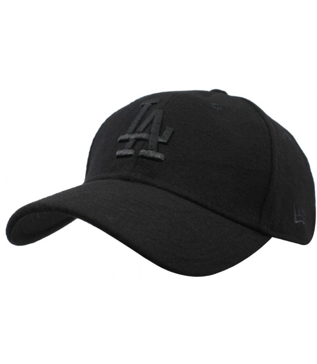 All black winter hat online